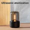 New Household Candlelight Aroma Diffuser Humidifier Compact USB Desktop Spray Essential Oil Atomizer for Home Car Office