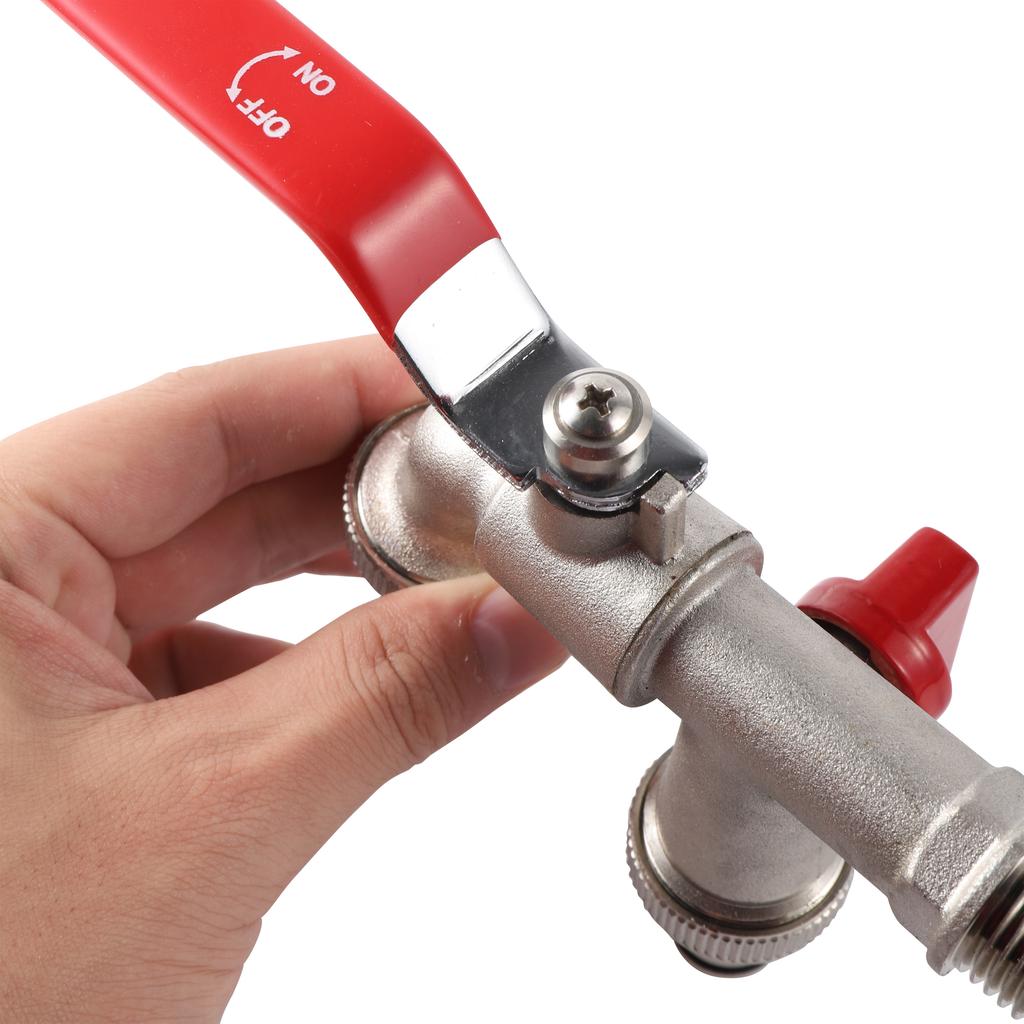 S60x6 Grobgewinde IBC Tank Tap Connecter X 1/2'' 3/4'' Wasser Kupplung Adapter 1000L Garten Home Ersatz Ventil Fitting
