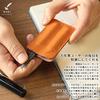 Wake Stationery Original Tochigi Leather Made In Japan Genuine Leather Fountain Pen Cartridge Case Long Type Only Red