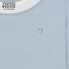 Teenie Weenie Women's Bear Letter Long Sleeve T-shirt