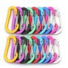 Alloy Carabiner 5PC Aluminum Outdoor Backpack Camping Climbing Buckle Fishing Hook Keychain Lock Buckle Snap Clip Tools