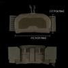 Front Storage Compact Bag Airsoft Front Storage Bag for Multi-Caliber Triple Mag Pouch Airsoft Vest Plate Carrier Accessory