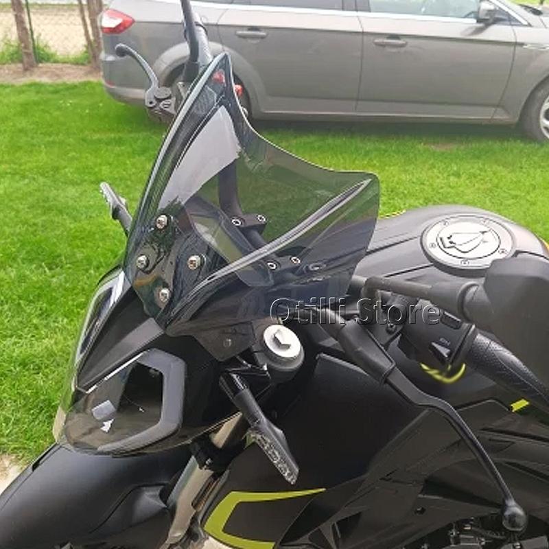 New Motorcycle Accessories Windshield Windscreen Wind Shield Deflectore For KEEWAY RKF 125 RKF125 2018 2019 2020 2021 2022