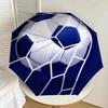 1pc Soccer Goal Pattern Umbrella Design Automatic Opening and Closing Umbrella, High-quality Travel Umbrella,  C1128217