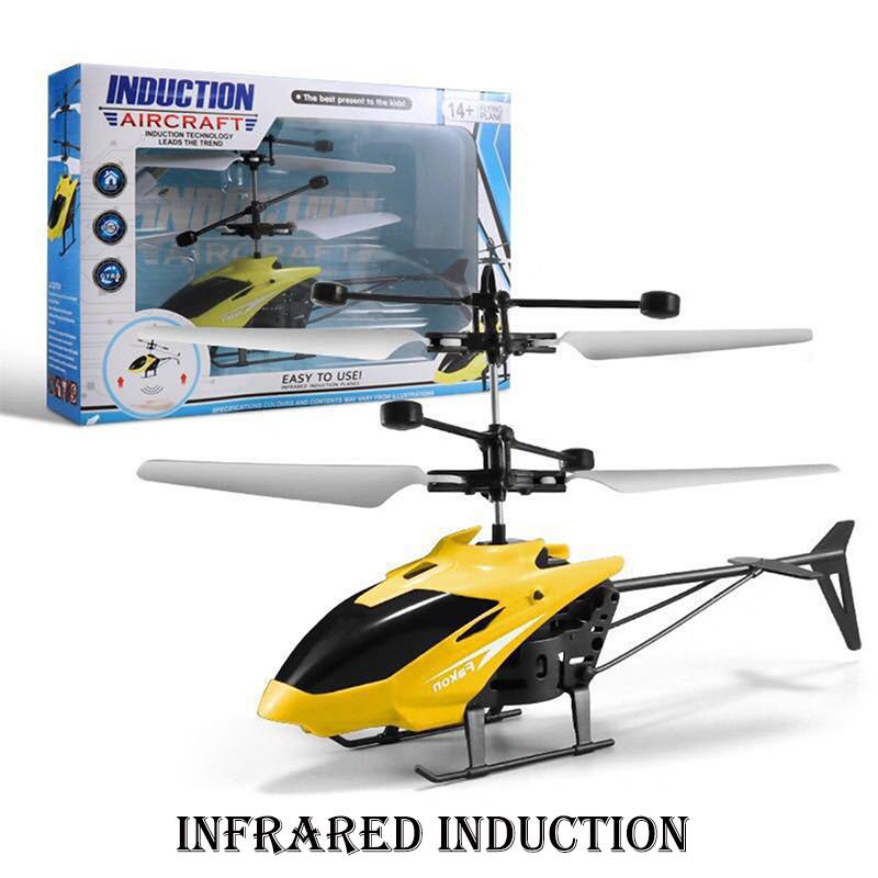 Usb Rechargeable Remote Control Infrared Induction Helicopter Hovering Aircraft Kid Xmas Gift