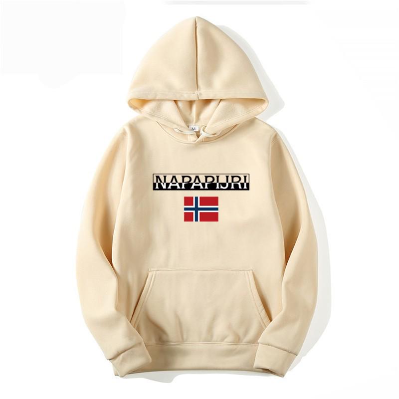 Men's Cross-Border Printed Pullover Hoodie - European & American Trend, Autumn/Winter Casual Top