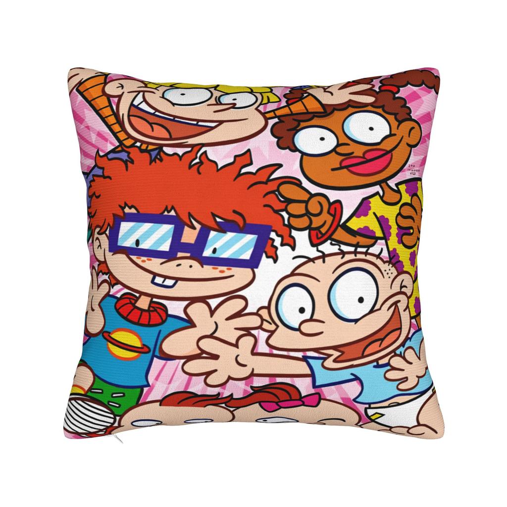 Rugratsed Chuckie Finster Anime Pillow Case  Design Pillow Cover For Sofa Home Decor Fashion Pillowcases
