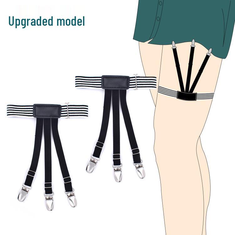 Men's Anti-Slip Shirt Clip Garter - Strong Grip Upgraded Version