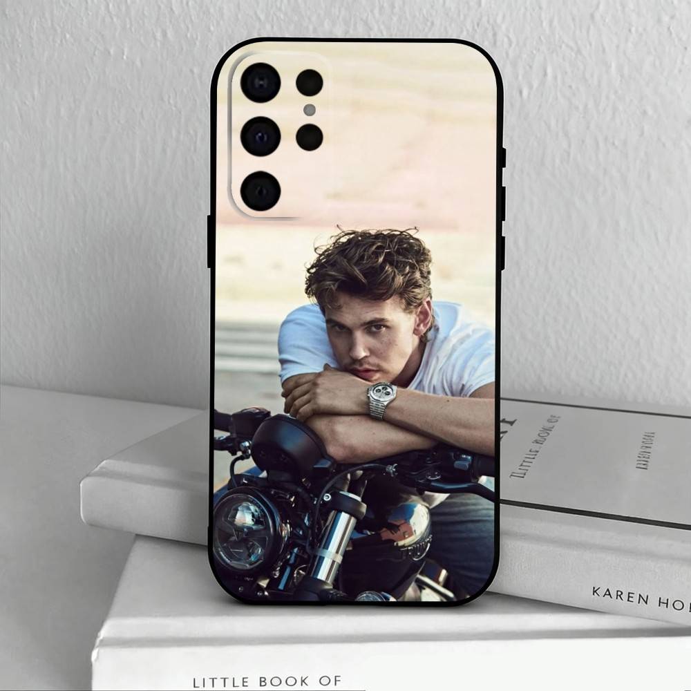 Handsome Actor A-Austin B-Butler Phone Case For Samsung S25,S24,S21,S22,S23,S30,Ultra,S20,Plus,Others Soft Black Cover