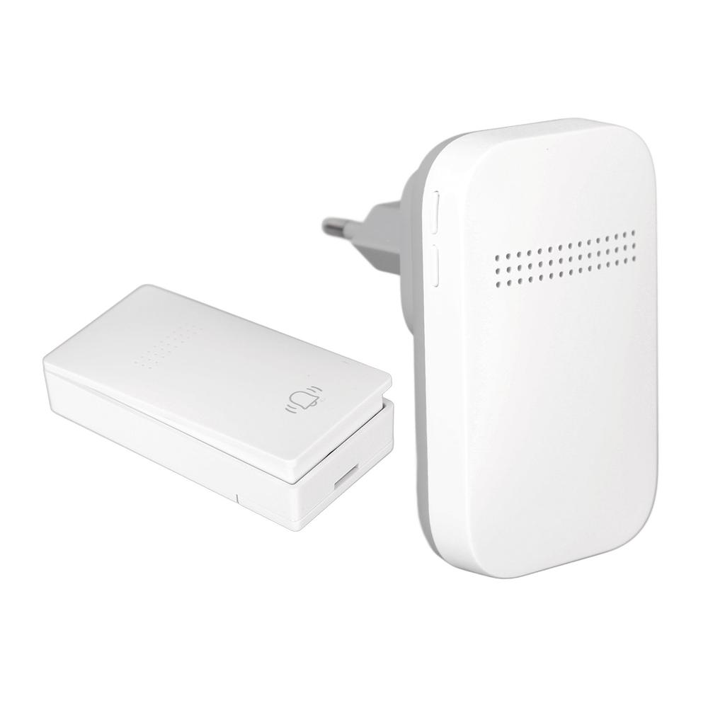 Selbstbetriebene Türklingel mit Empfänger Automatischer Klingelknopf Drahtlose Türklingel