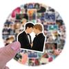 60-Pack Movie & TV Graffiti Stickers for Suitcases, Water Bottles, and Skateboards