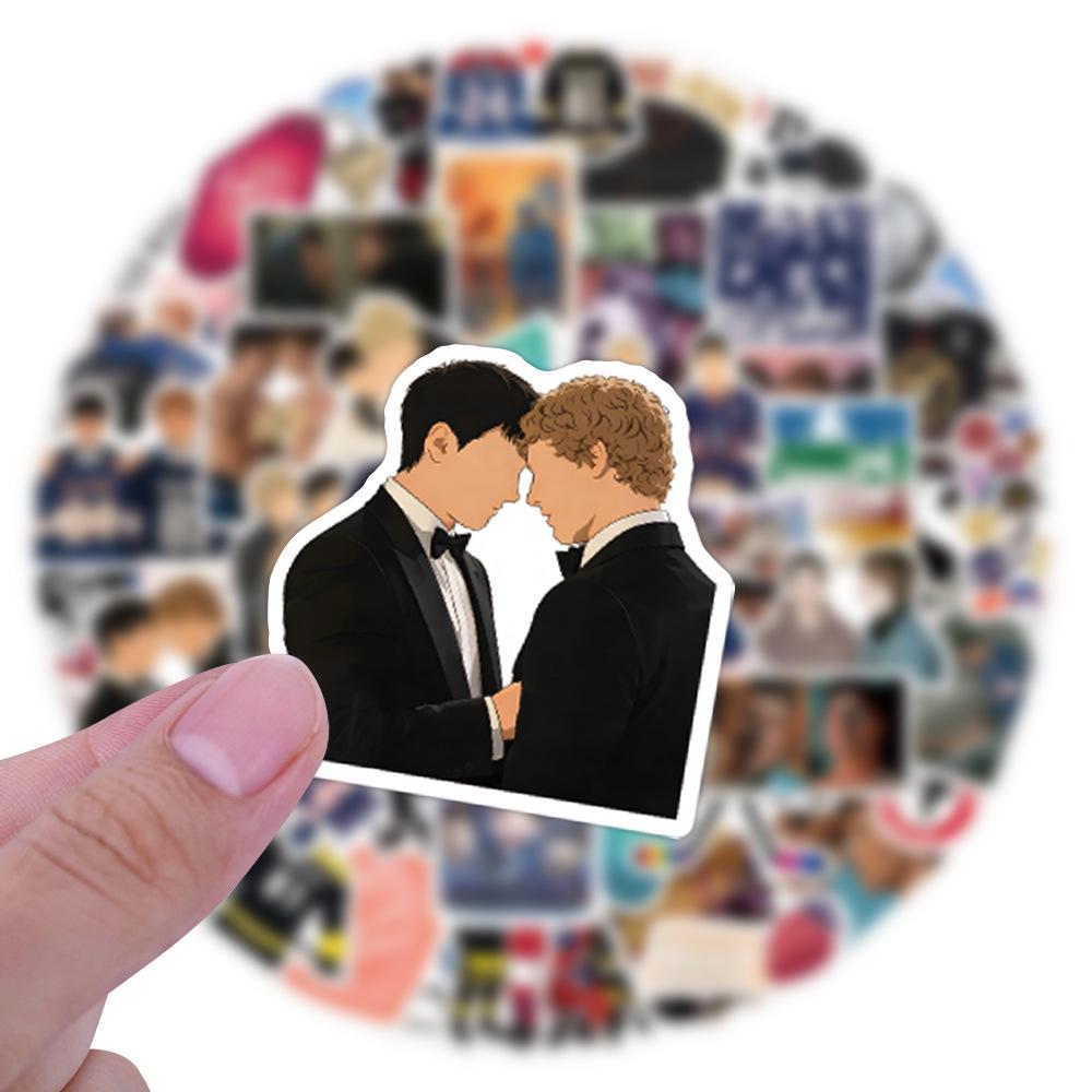 60-Pack Movie & TV Graffiti Stickers for Suitcases, Water Bottles, and Skateboards