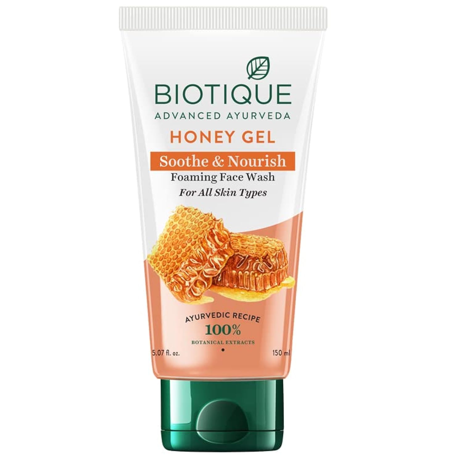 

Biotique Honey Gel Foaming Face Wash 150ml | Soap Free Formula | Hydrates & Nourishes Dry Skin | 100% Botanical Extracts | All Skin Types