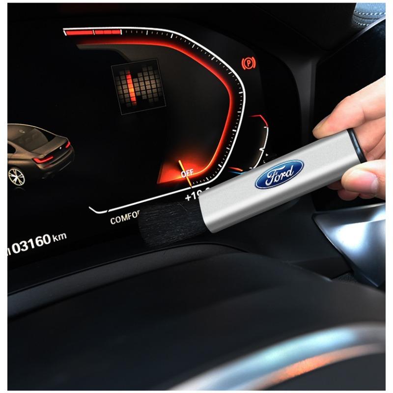 Car Interior Cleaning Tool Outlet Soft Brush Artifact Brush Goods For Ford Focus Mondeo MK1 MK2 MK4 MK3 Fiesta ST Kugo Transit Escape Fusion Explorer