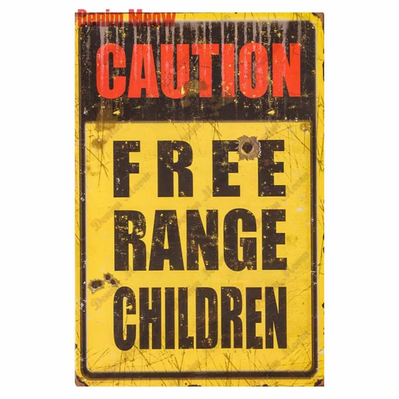 Smile Beware of Dog Tin Sign, Warning Video Poster, No Parking, Wall Art Poster, Pub Public Area Painting, Home Decor, WY104