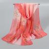 New Chiffon Printed Sun Protection Beach Scarf Scarf Thin Women's Versatile Chiffon Fresh Neck Scarf