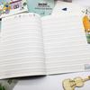 Blue Snail A5 Notebook: Cartoon Design, Wide Ruled, Ideal for Primary Students' English & Math Practice