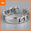 925 Sterling Silver Rings for Women Couple Minimalist Handmade Simple Retro Chain Ring Party Jewelry Gift Prevent Allergy