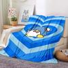 6 Sizes Tuxedo Sam Blanket Japanese Style Soft Flannel Throw Fluffy Bed Comfortable Home Four Season Warm Blanket Baby Gift