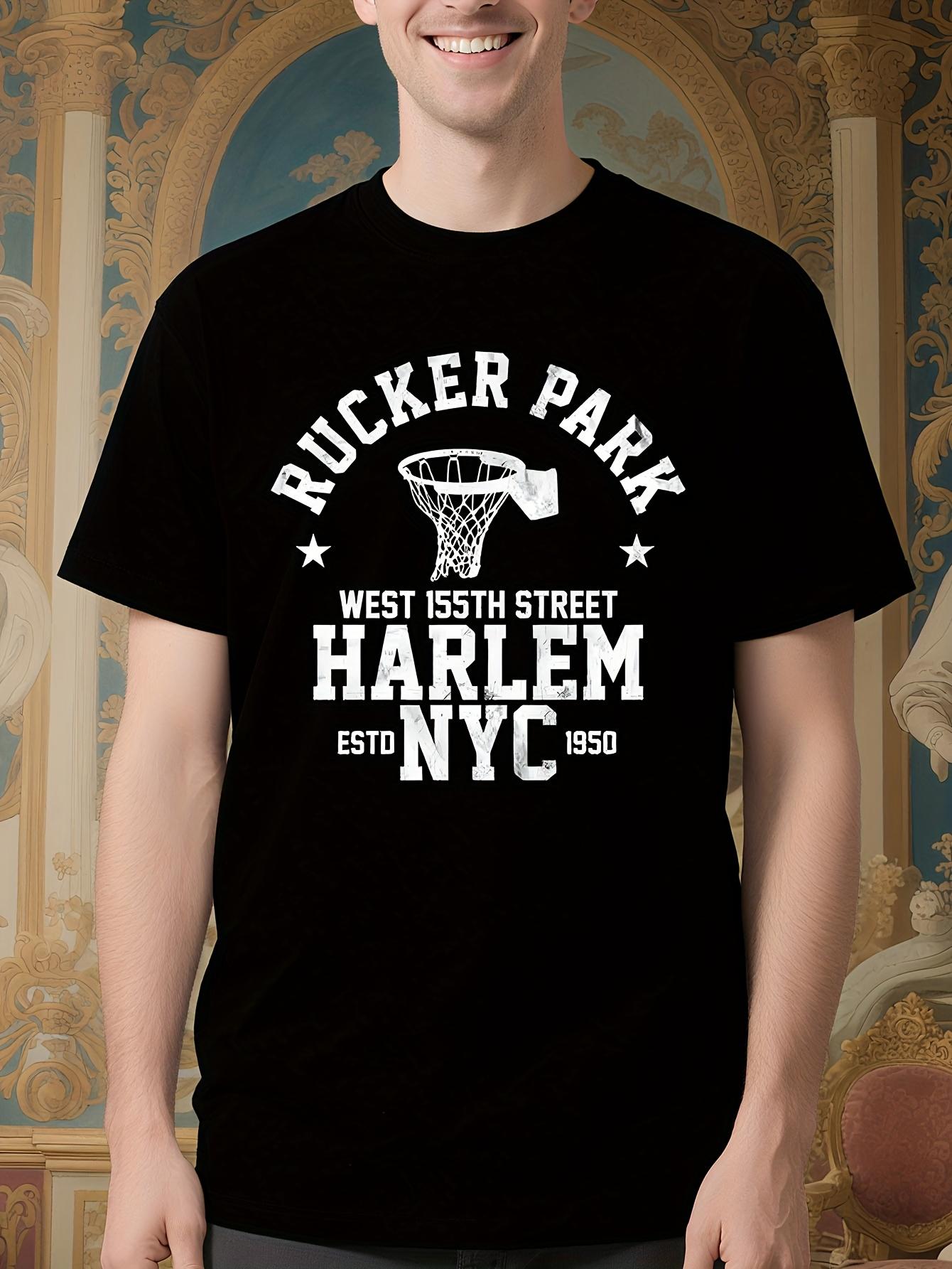 Vintage Basketball Tshirt - Rucker Park NYC Graphic Tee M