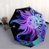 1pc Sun Moon Decor Automatic Opening/closing Umbrella with Auto Open/Close, Windproof, Foldable Sunshade, Perfect Gift for Friends, Durable