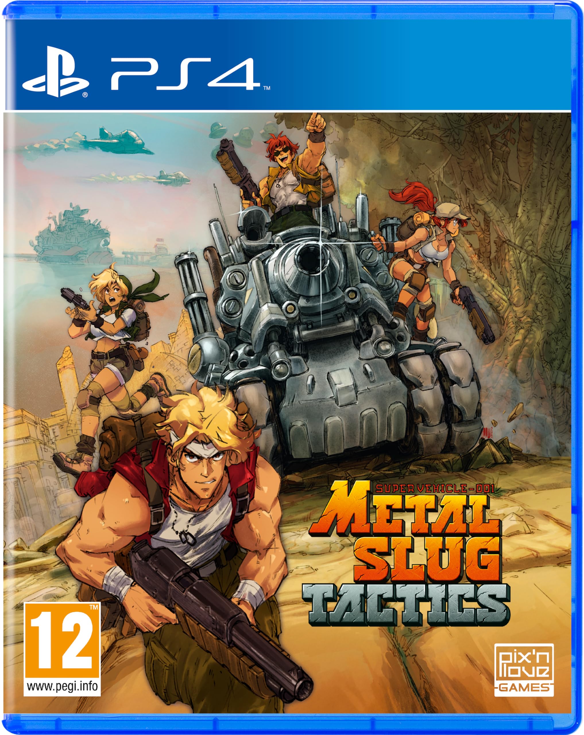 

Metal Slug Tactics PS4 (Импортная версия ЕС) - синий