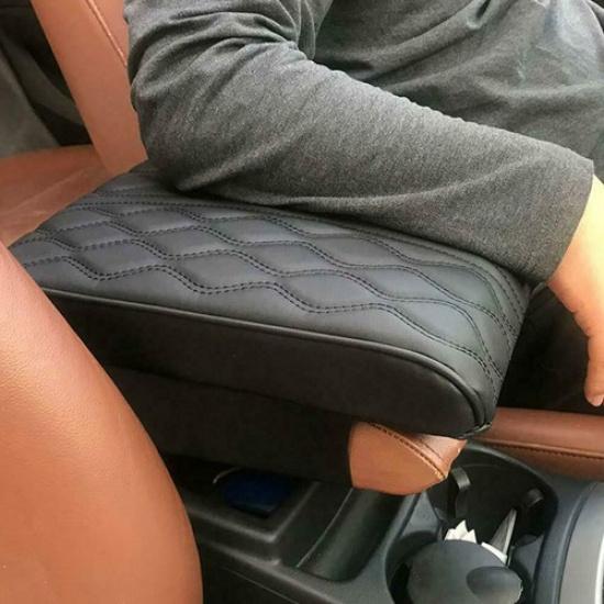 Car Accessories Armrest Pad Cover Center Console Box PU Leather Car Cushion Mat