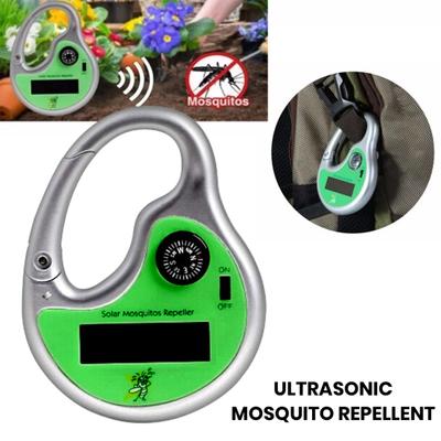 Moskītu atbaidītājs Ultraskaņas anti-moustique saules uzlādes pārnēsājams gluds viegls efektīvs āra makšķerēšanas kempings moskītu atbaidīšanas rīks