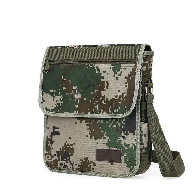Тактическая цифровая камуфляжная сумка-мессенджер