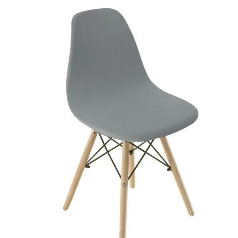 1pc Washable Armless Shell Chair Cover Removable For Shell Chair Seat Cover Home Hotel Banquet