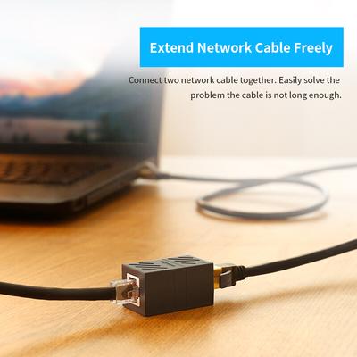 VENTION Network Cable Coupler RJ45 Cable Extension LAN Cables Cat6 Ethernet Gigabit Module