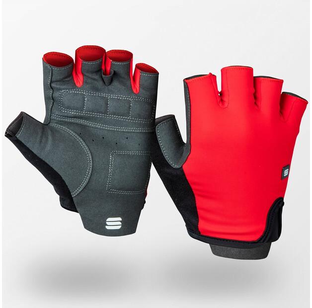 Sportful Matchy Short Cycling Gloves (red)