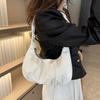 Korean Style Cloud Shoulder Bag Sweet Handbag Casual Underarm Bag  Girls