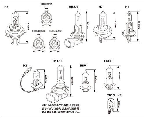 PIAA Headlight Bulbs, Southern Star White (Bluest Light), HS1, 12V, 35/35W, 5100K, MB72
