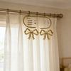 Modern Yellow bend Drapery Fasteners produced Of Quality Metal Perfect For French fashion Openings