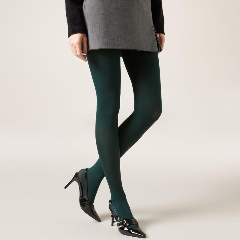 Vintage Red Women's Pantyhose Spring Autumn Super Elastic Y2k Slim Fit Candy Colored Tights Stockings for Females