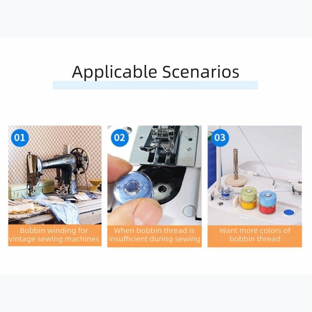 Auto Stop Sensor Automatic Bobbin Winder Infrared Control Size Adjustable Electric Bobbin Winder Machine