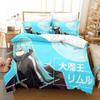 That time i got reincarnated as a slime Beding Set Single Twin Ful Quen King-Sized Dimensionsd Dimensions Bed Linen Set Adult People Kid Bedrom Duvet