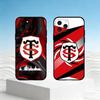 S-Stade-Toulousain Telefoonhoesje Voor iPhone 17,16,15,14,13,12,11 Plus,Pro Max,SE4Zacht Siliconen Zwart Hoesje