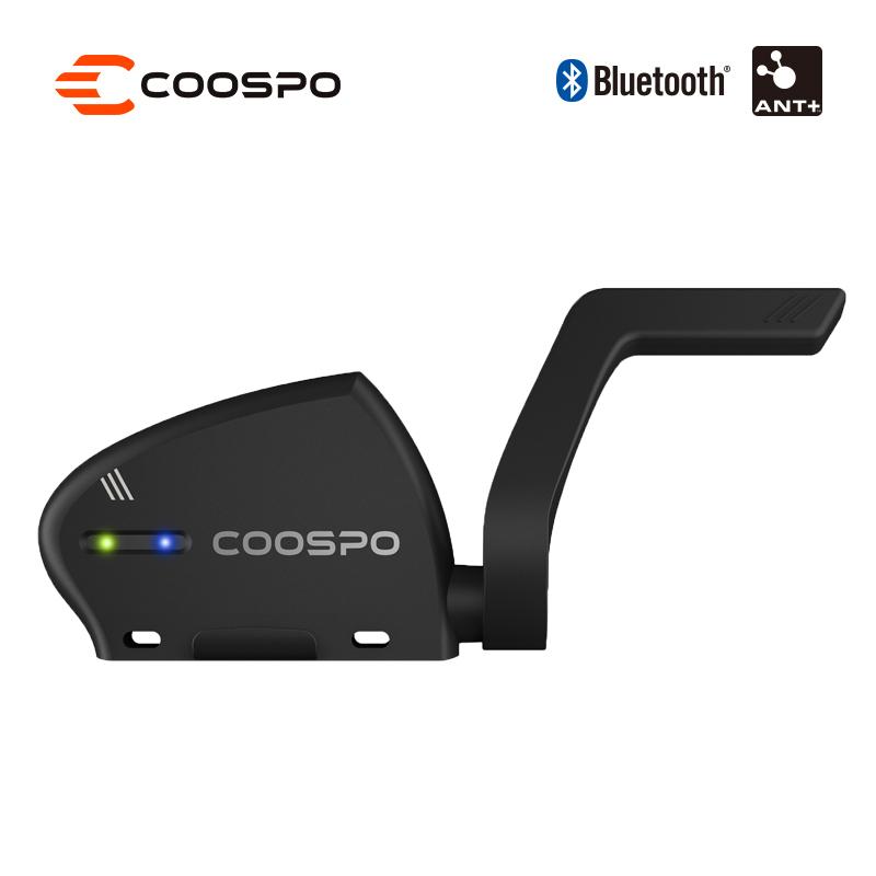 CooSpo Nový bezdrátový vodotěsný senzor rychlosti a kadence pro jízdní kolo 5.0 ANT+ Pro Wahoo Zwif Garmin Etrex 30 Duální senzor Bluetooth