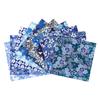 Kawasumi Washi Special Selection Chiyogami Paper 15 X 15 10 Patterns Indigo-dyed Hand-dyed (Yuzen Washi) Cm,