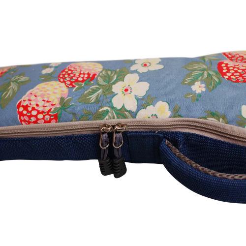 MUSIC FIRST? 26-inch Tenor "Strawberry Flower" Ukulele Bag, Case, and Cover (26 Inch Tenor, Strawberry Flower)