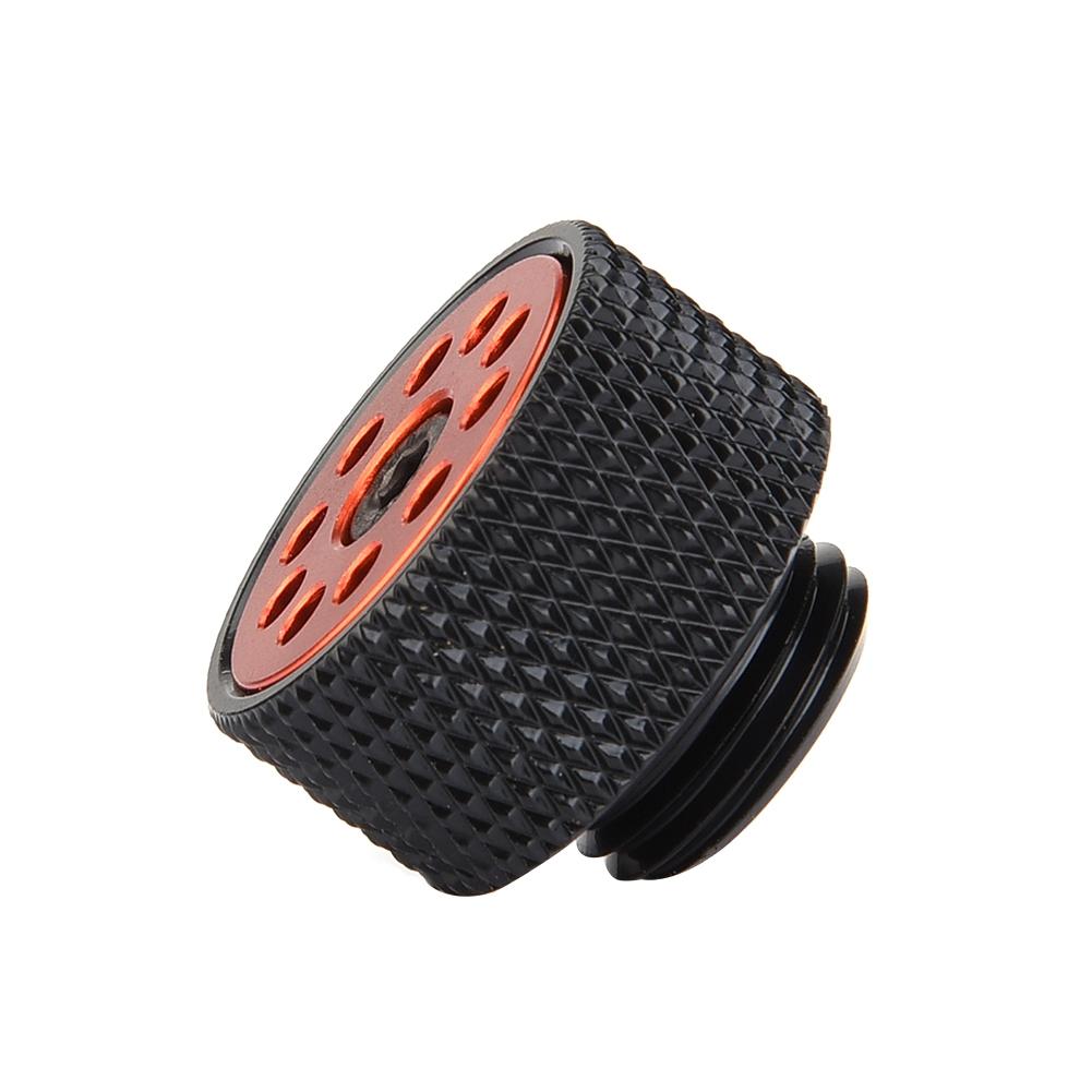G1 4 Air Exhaust Plug Fitting For Computer Water Cooling System Computer Protection (Red)