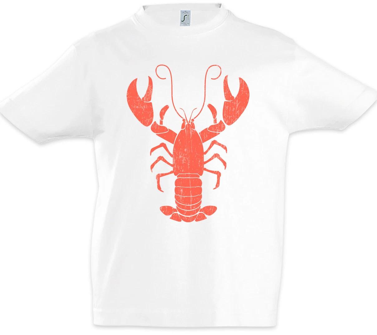Lobster II Kids Boys T-Shirt Fisher Gone fishing Bone Fish Sea Redneck Hillbilly 110