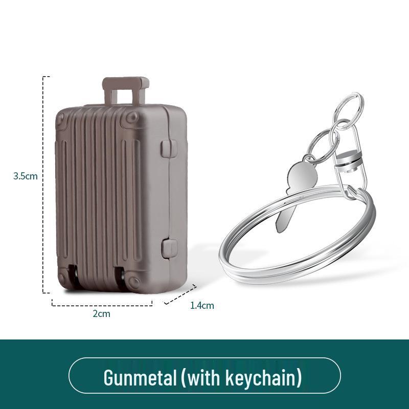 

Компактный брелок Teiko Складные кусачки для ногтей – Мини-раскладная конструкция, Идеально для путешествий и в подарок Mini Suitcase Style