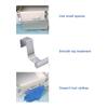 Towel Rack Stainless Steel Punch   Strong Bring Capacity Hanging Buckle Kitchen Towel Holder for Cabinet Bathroom