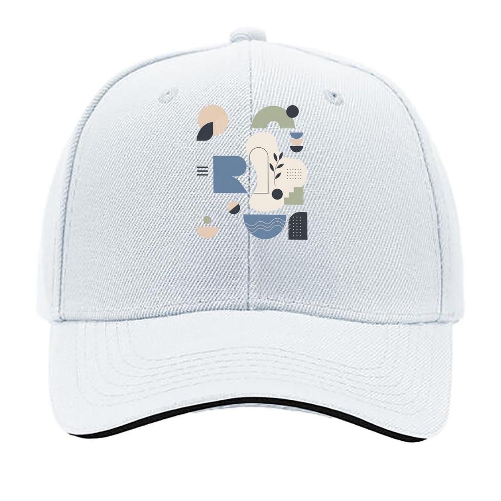 Minimal Abstract Geometric Calm Layo Hip Hop hat Fashion Outdoor Sports Sandwich Baseball Cap