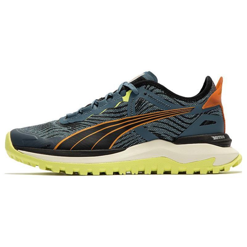 Puma Voyage Nitro 2 Unisex Blue Wash Orange Brick 376919-02 EU 43