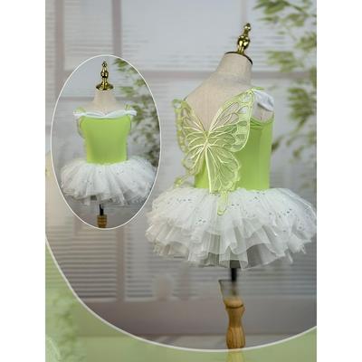 Butterfly Fairy Costumes, Children's Dance Costumes, Children's Day Children's Performance Costumes, Girls' Dance Practice Costumes