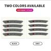 DNBF1 4pcs Car Badge Wheel Hub Wheel Brow Decal For Mercedes Benz Amg W204 W213 W205 W211 W212 W176 W205 W203 Car Styling Accessories